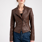 Chaqueta de cuero
