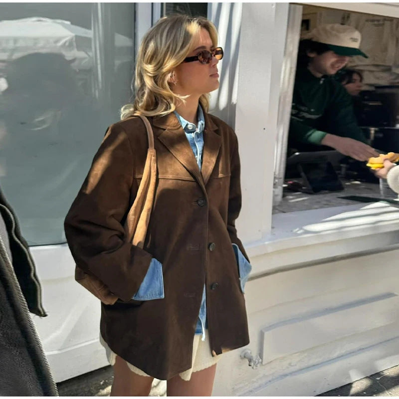 Women's Suede Jacket