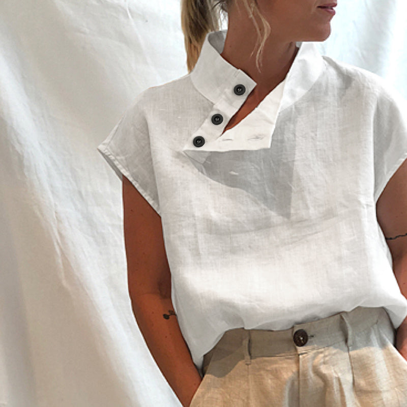Salmia Cotton Linen Shirts