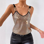 Sequined Tank Top