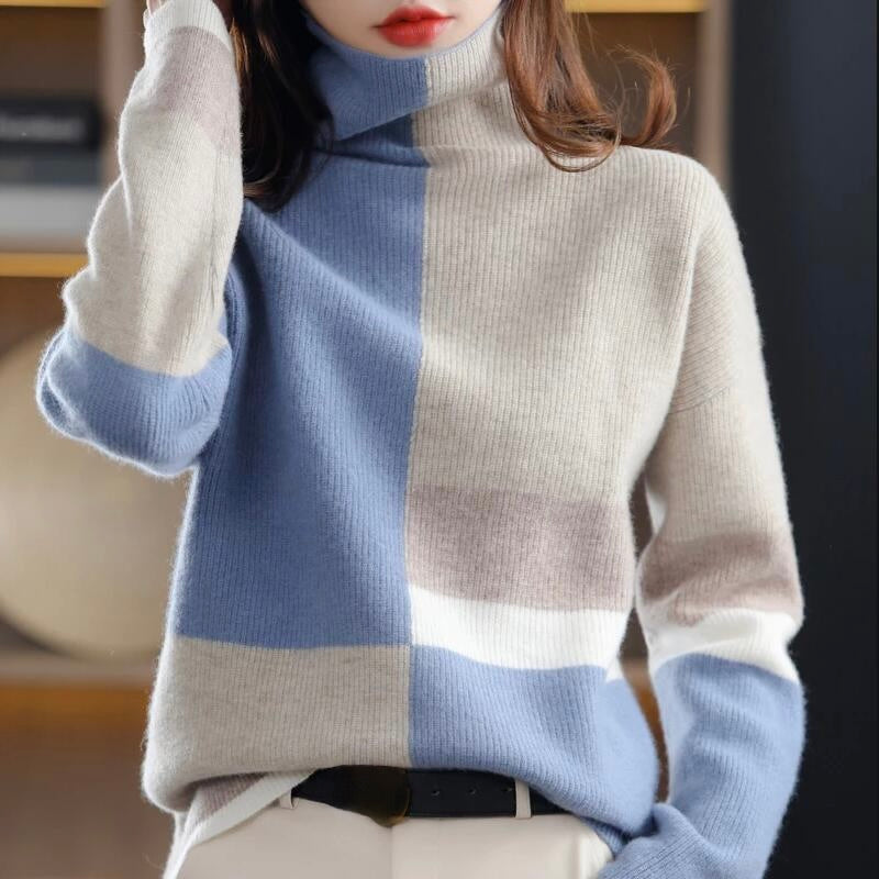 Jersey de cuello alto Jennie