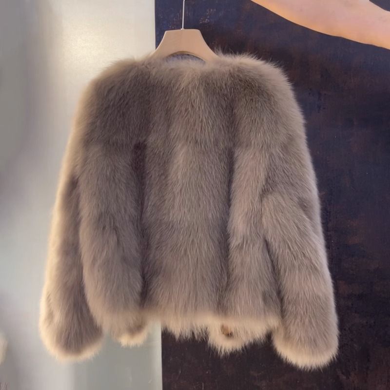Chaqueta de pelo mullido