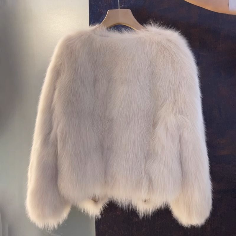 Chaqueta de pelo mullido