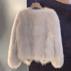 Chaqueta de pelo mullido