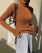 Jersey de cuello alto Alice