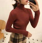 Jersey de cuello alto Jasmine