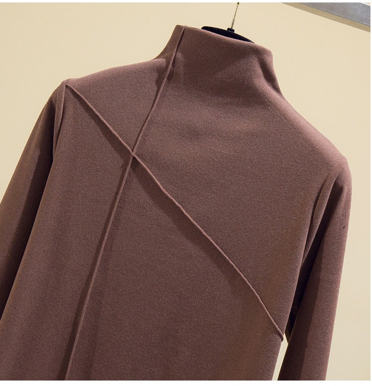 Jersey de cuello alto Sarah