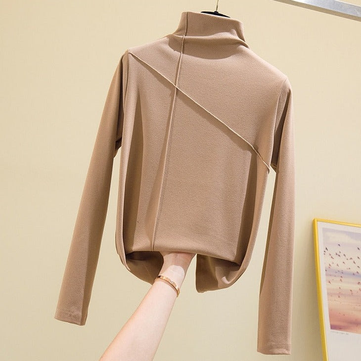 Jersey de cuello alto Sarah
