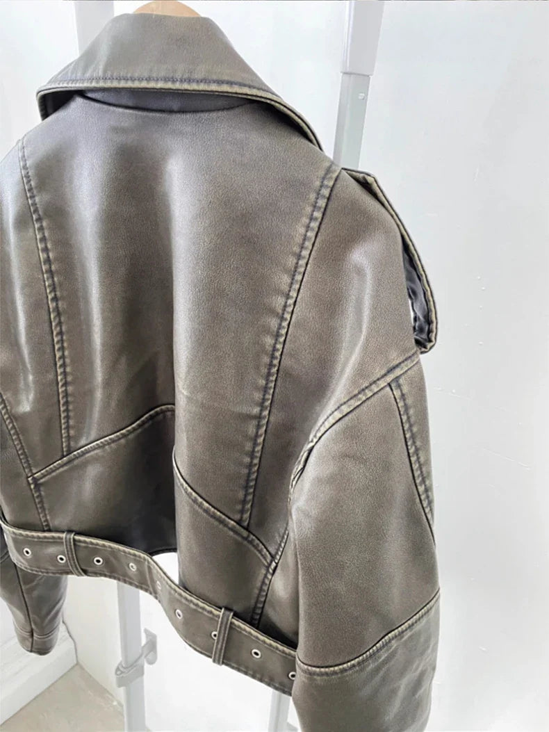 Chaqueta de cuero