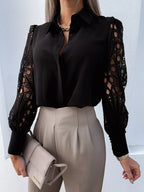 Blusa con aberturas