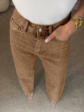 Vaqueros Rhinestone Denim