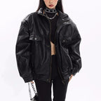 Chaqueta de cuero Andrea