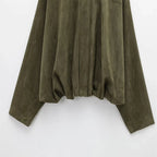 Chaqueta de ante sintético para mujer