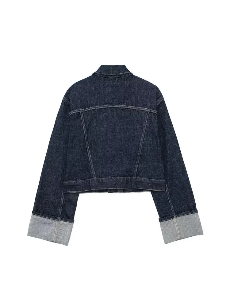 Chaqueta de una sola fila de botones