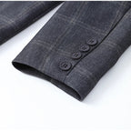 Chaqueta blazer con estampado irregular