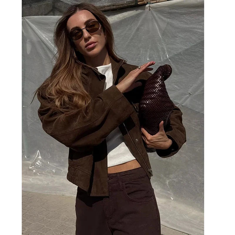 Chaqueta de otoño oversize