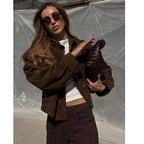 Chaqueta de otoño oversize