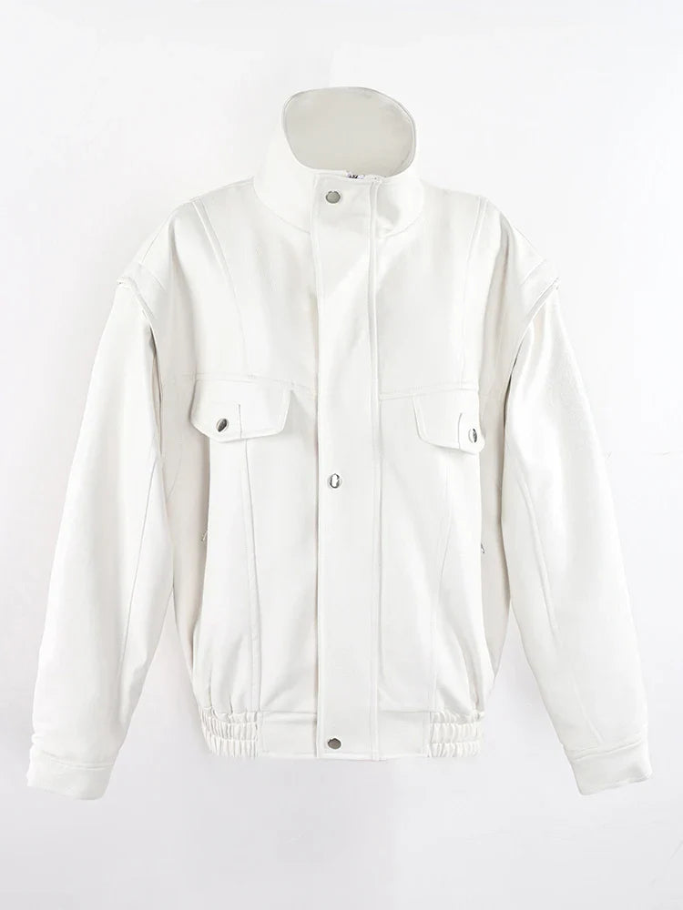 Chaqueta de cuero Andrea