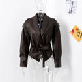 Chaqueta de cuero vintage