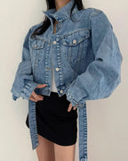Chaqueta vaquera corta