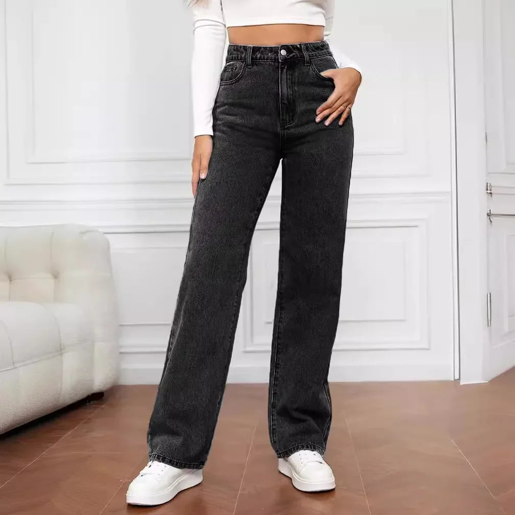 Vaqueros High-Waist Baggy