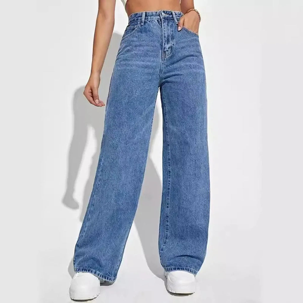 Vaqueros High-Waist Baggy