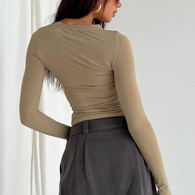 Top ajustado Kylie