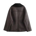 Chaqueta de imitación de cuero Mireia