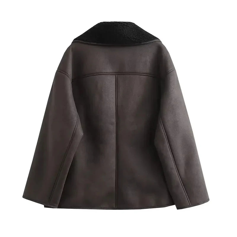 Chaqueta de imitación de cuero Mireia