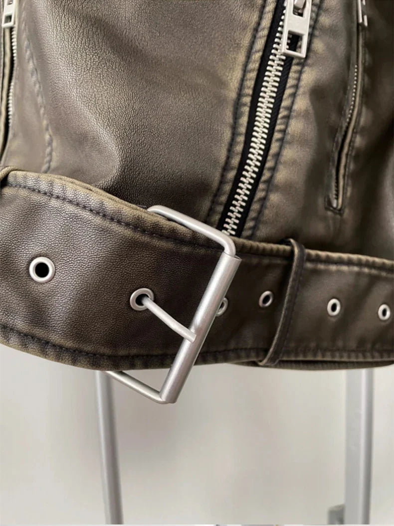 Chaqueta de cuero