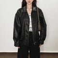 Chaqueta vintage desgastada