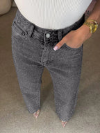 Vaqueros Rhinestone Denim