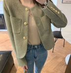 Chaqueta de una sola fila de botones