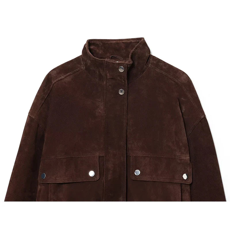 Chaqueta de otoño oversize