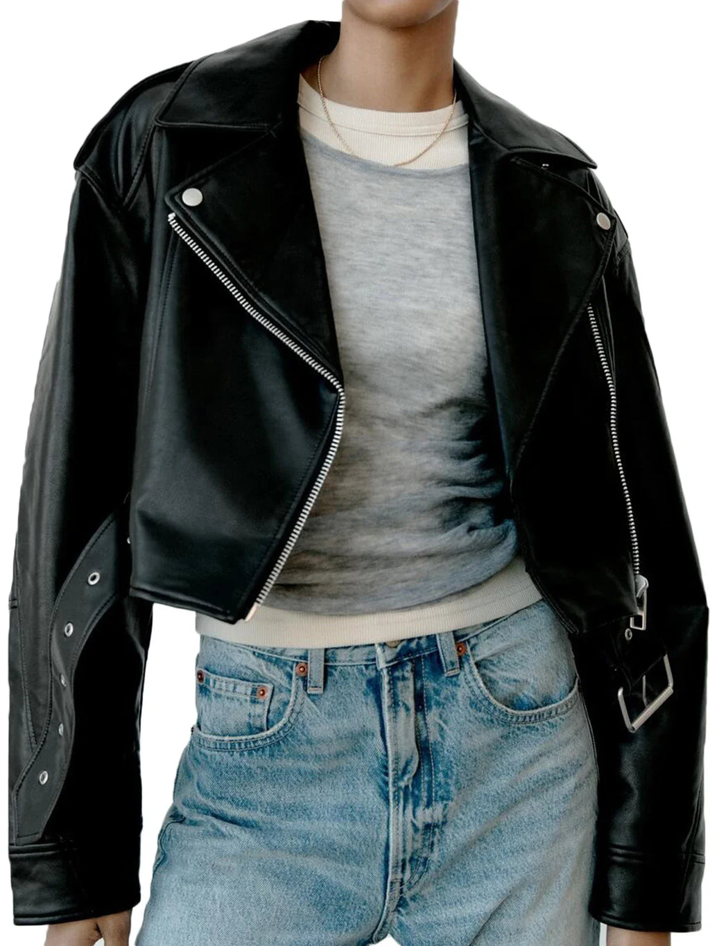 Chaqueta de cuero
