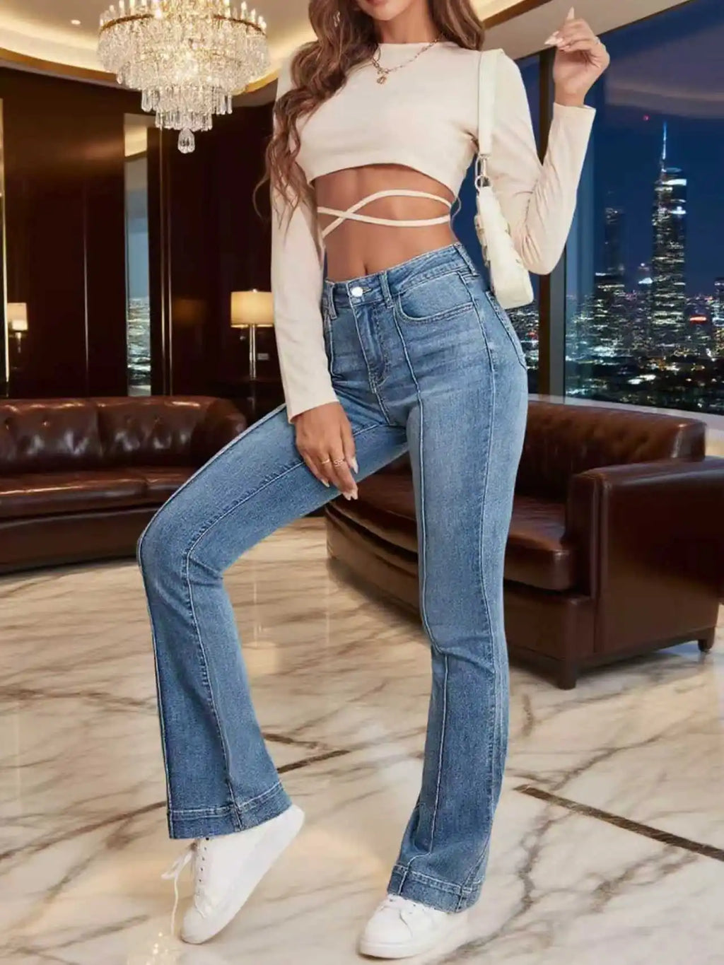 Vaqueros Estrechos Bootcut