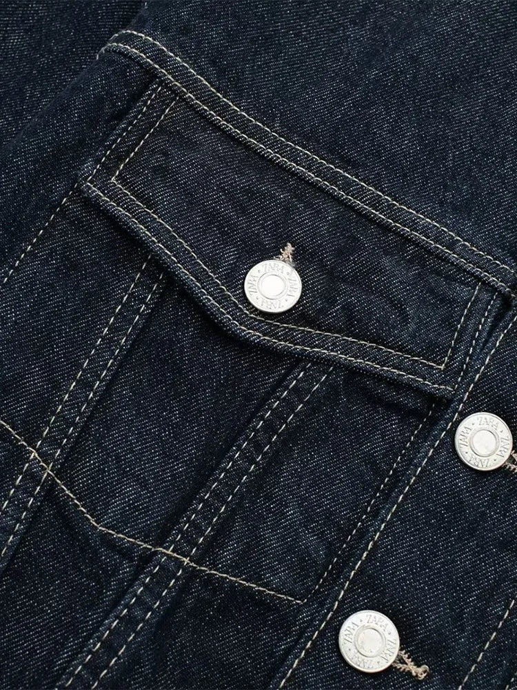 Chaqueta de una sola fila de botones