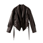 Chaqueta de cuero vintage