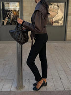 Chaqueta con cinturón