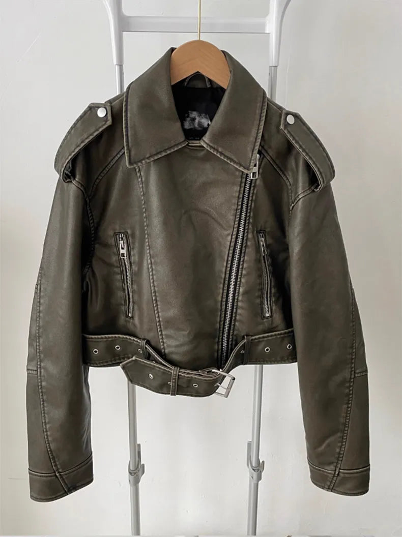 Chaqueta de cuero