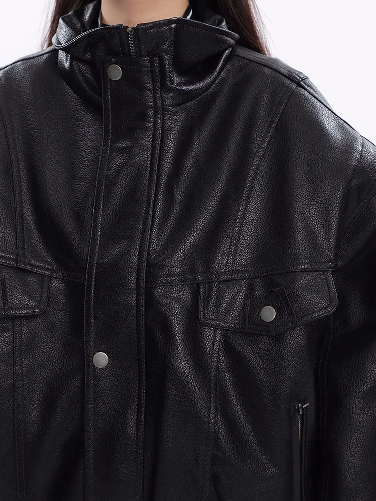 Chaqueta de cuero Andrea