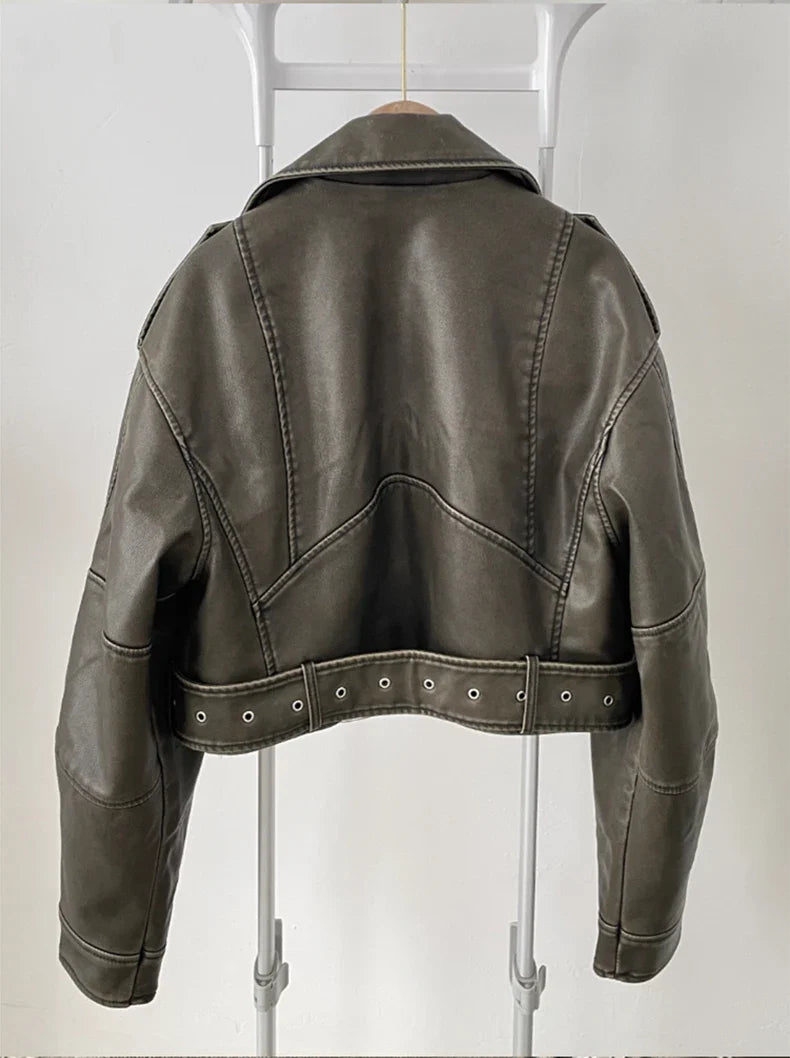 Chaqueta de cuero