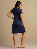 Camisón Elegante De Jersey De Seda