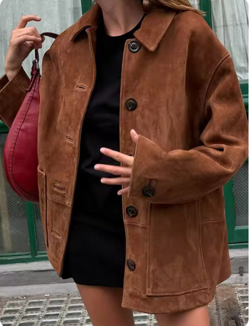 Antonia Brown Loose Jacket
