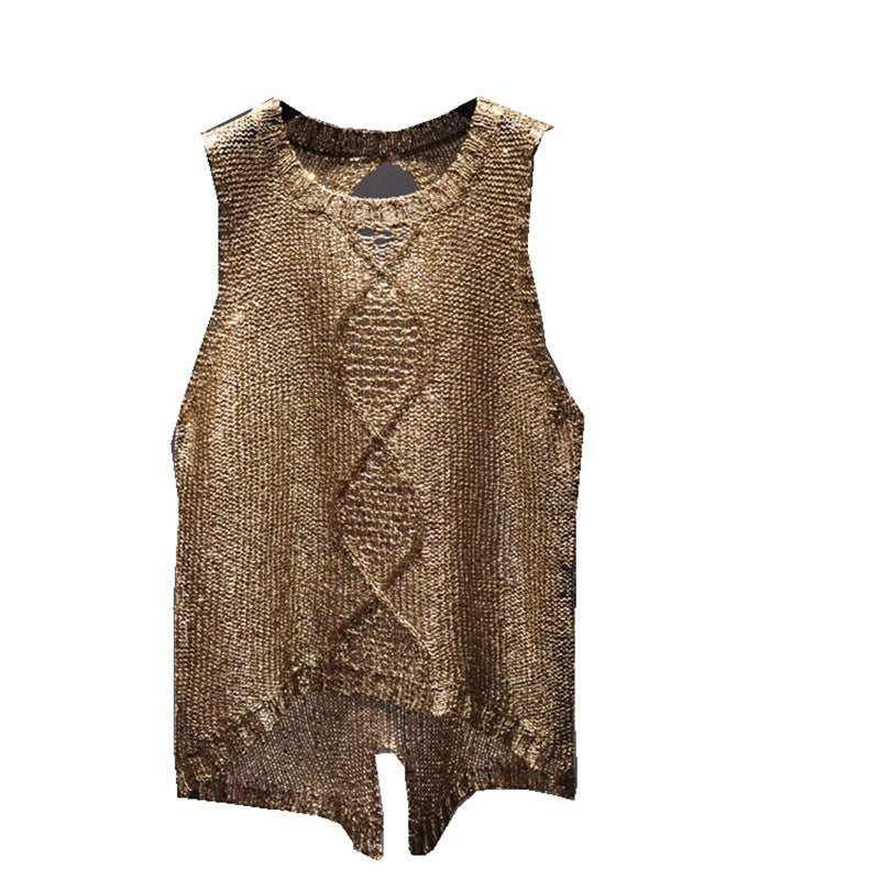 Blusa de lujo con lentejuelas