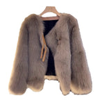 Chaqueta de pelo mullido