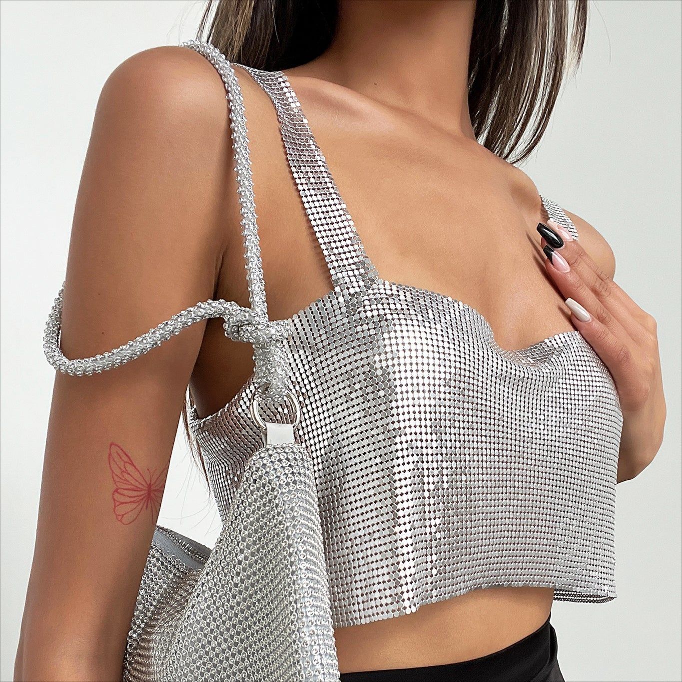 Bling Crop Top