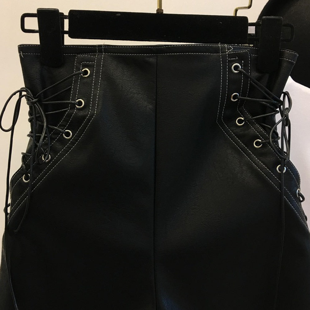 Shorts Fleur Leather