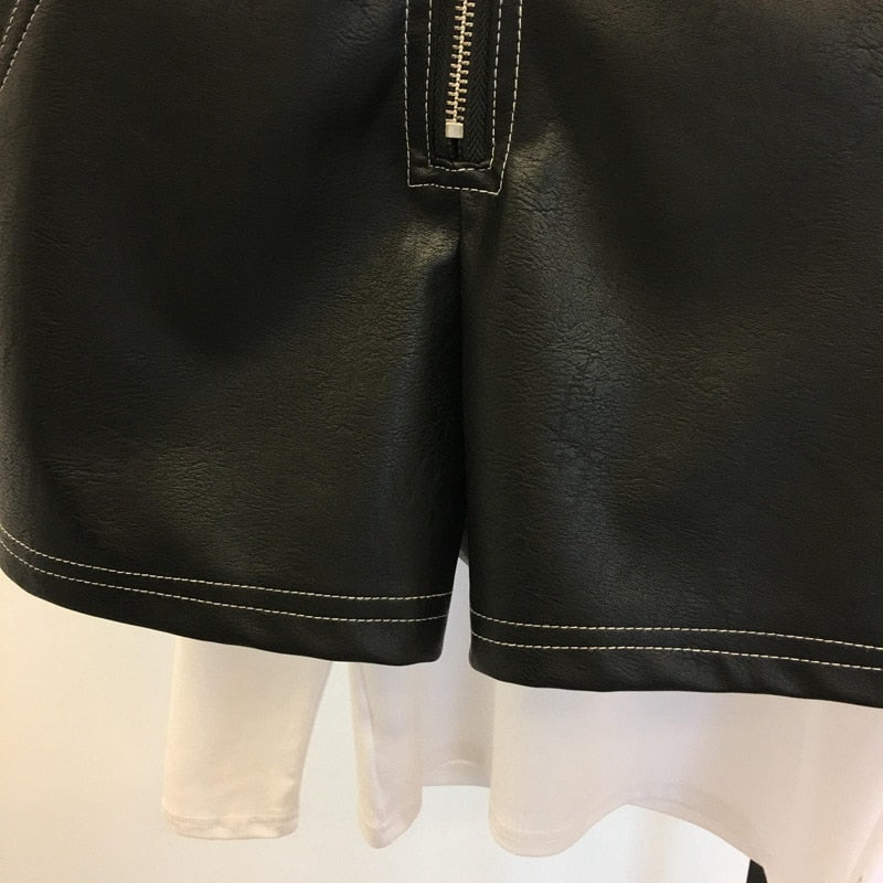 Shorts Fleur Leather
