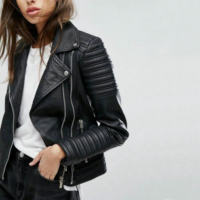 Chaqueta de cuero